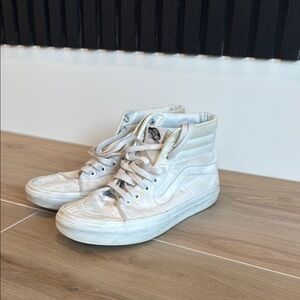 Vans White High-Top Sneakers Classic Style